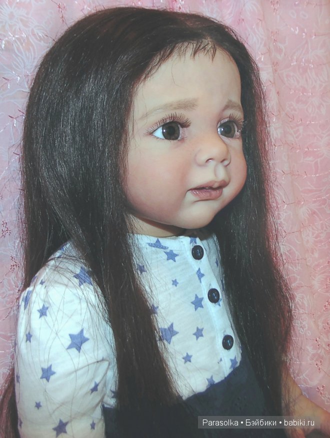 Фридолин немного повзрослела... Куклы реборн Ольги Плотниковой