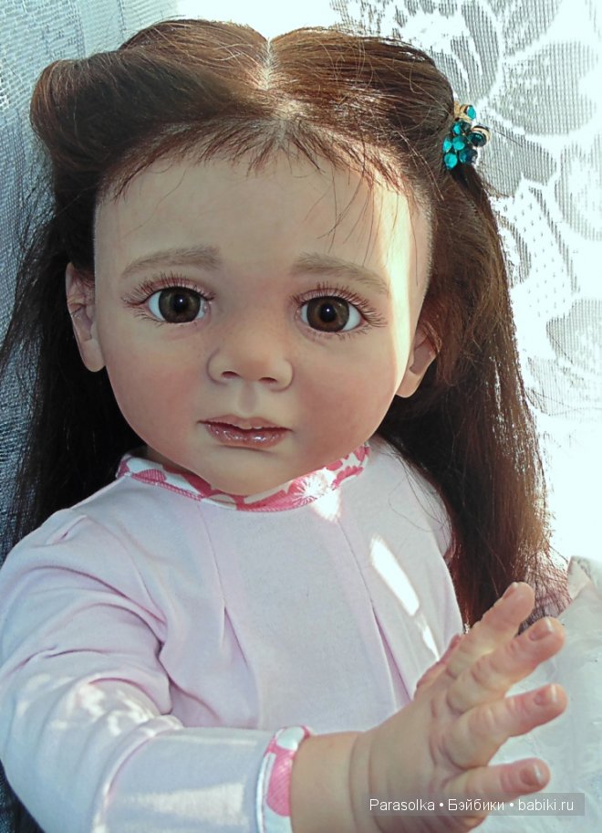 Фридолин немного повзрослела... Куклы реборн Ольги Плотниковой