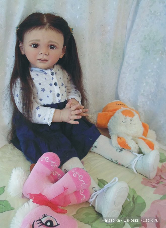 Фридолин немного повзрослела... Куклы реборн Ольги Плотниковой (фото 9)