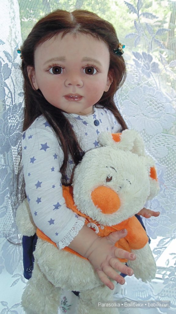 Фридолин немного повзрослела... Куклы реборн Ольги Плотниковой