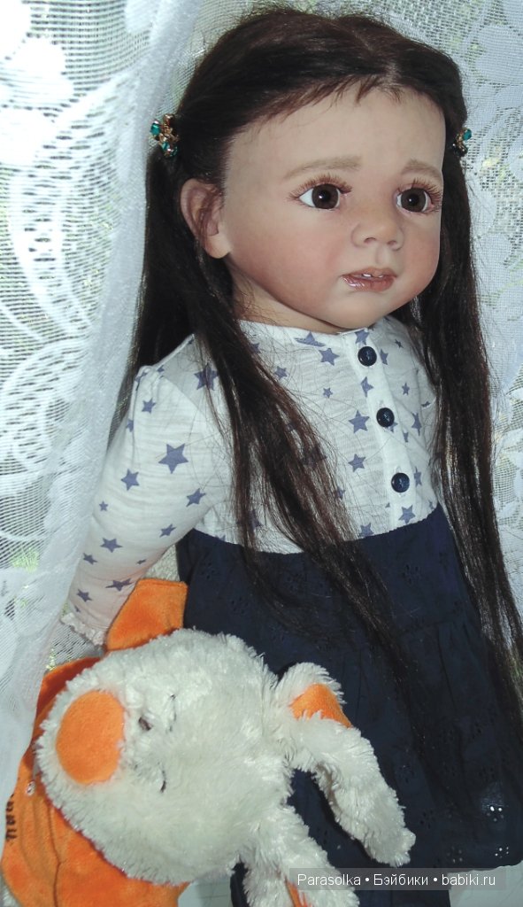 Фридолин немного повзрослела... Куклы реборн Ольги Плотниковой