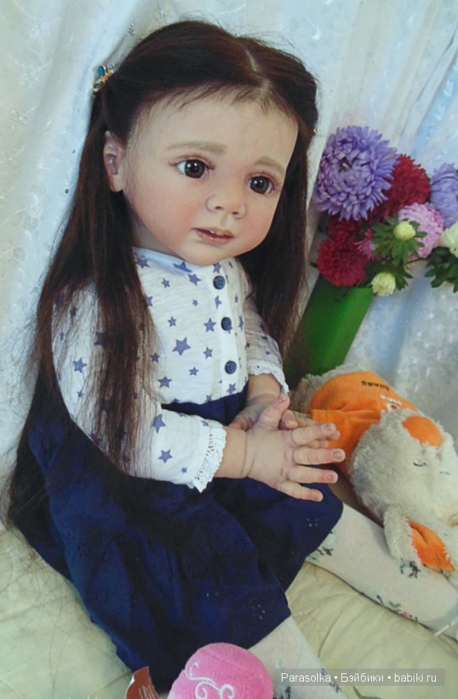 Фридолин немного повзрослела... Куклы реборн Ольги Плотниковой (фото 8)