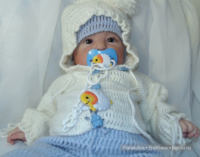 Медвежонок Кристаллик - куклы реборн Ольги Плотниковой