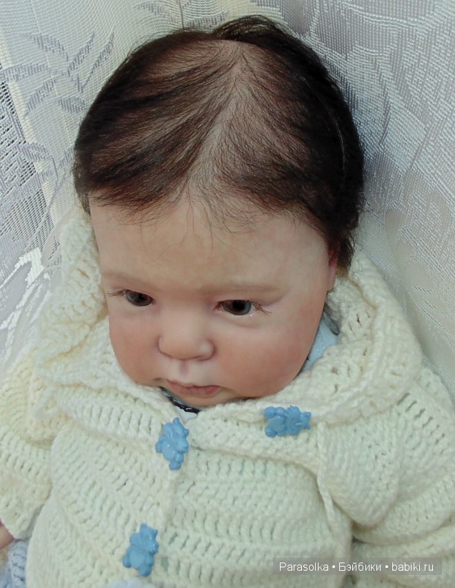 Медвежонок Кристаллик - куклы реборн Ольги Плотниковой