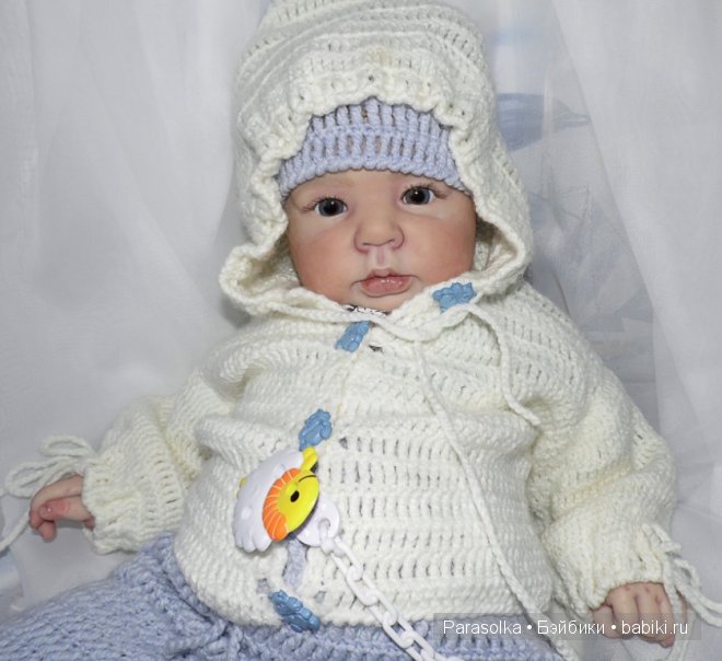 Медвежонок Кристаллик - куклы реборн Ольги Плотниковой