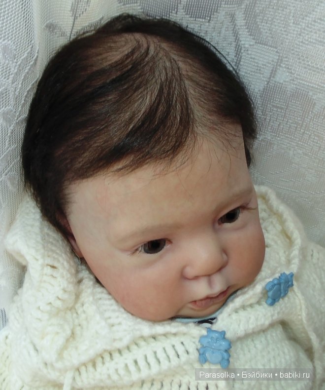 Медвежонок Кристаллик - куклы реборн Ольги Плотниковой