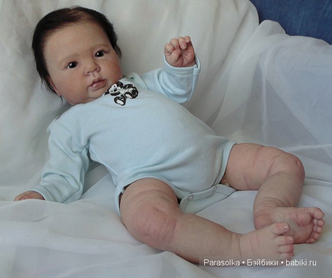 Медвежонок Кристаллик - куклы реборн Ольги Плотниковой (фото 2)