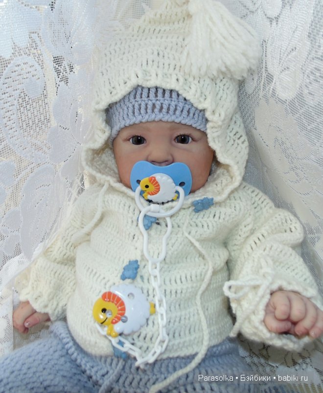 Медвежонок Кристаллик - куклы реборн Ольги Плотниковой