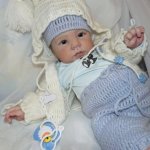 Медвежонок Кристаллик - куклы реборн Ольги Плотниковой