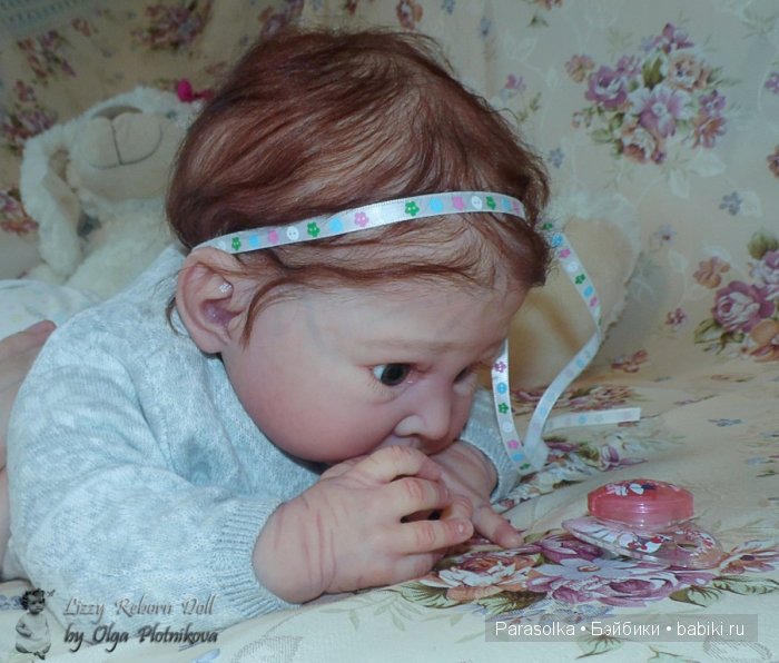 Маленькая бусинка Лиззи. Кукла реборн Ольги Плотниковой