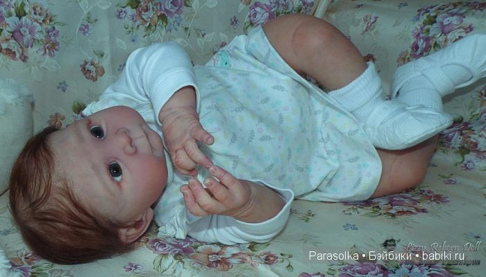 Маленькая бусинка Лиззи. Кукла реборн Ольги Плотниковой