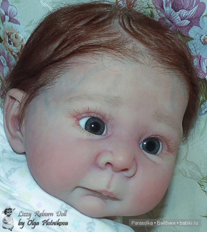 Маленькая бусинка Лиззи. Кукла реборн Ольги Плотниковой
