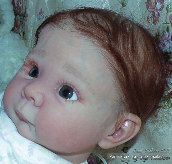 Маленькая бусинка Лиззи. Кукла реборн Ольги Плотниковой