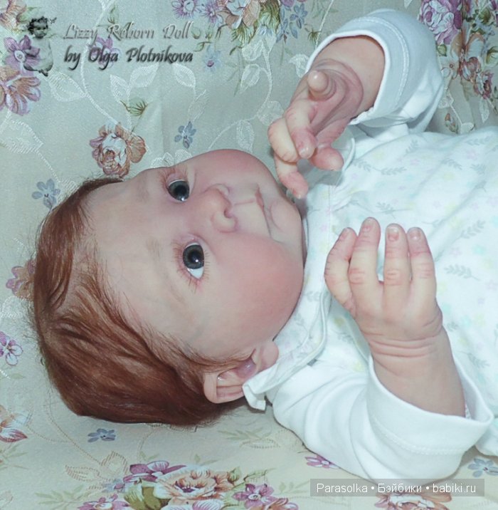 Маленькая бусинка Лиззи. Кукла реборн Ольги Плотниковой (фото 7)