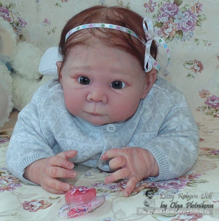 Маленькая бусинка Лиззи. Кукла реборн Ольги Плотниковой