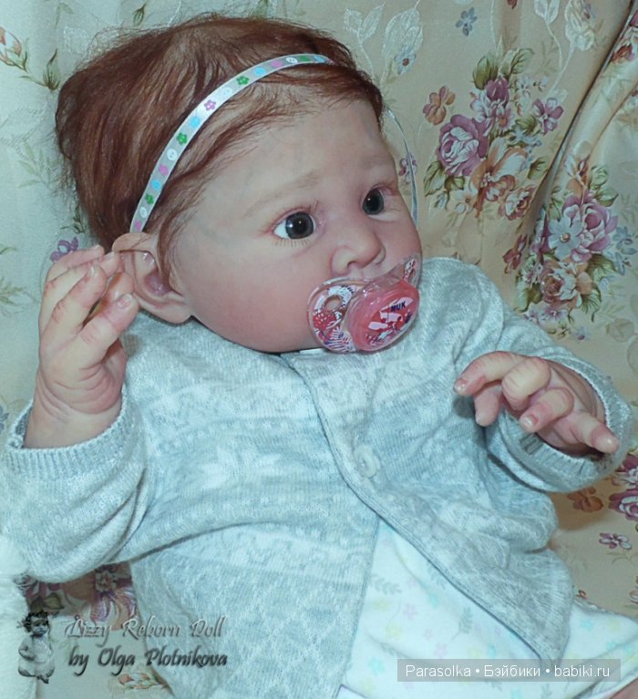 Маленькая бусинка Лиззи. Кукла реборн Ольги Плотниковой