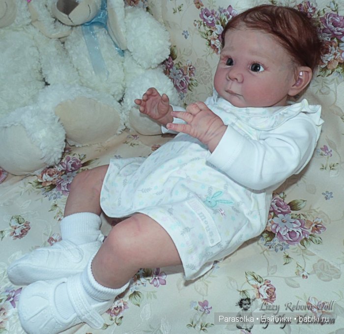 Маленькая бусинка Лиззи. Кукла реборн Ольги Плотниковой (фото 10)
