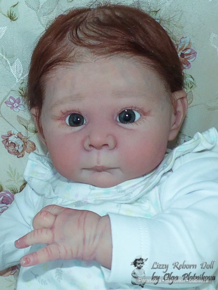 Маленькая бусинка Лиззи. Кукла реборн Ольги Плотниковой (фото 9)