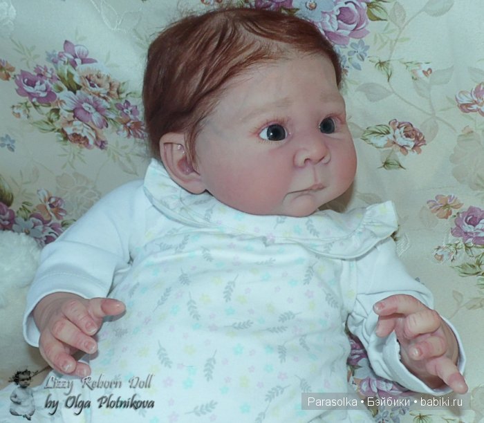 Маленькая бусинка Лиззи. Кукла реборн Ольги Плотниковой