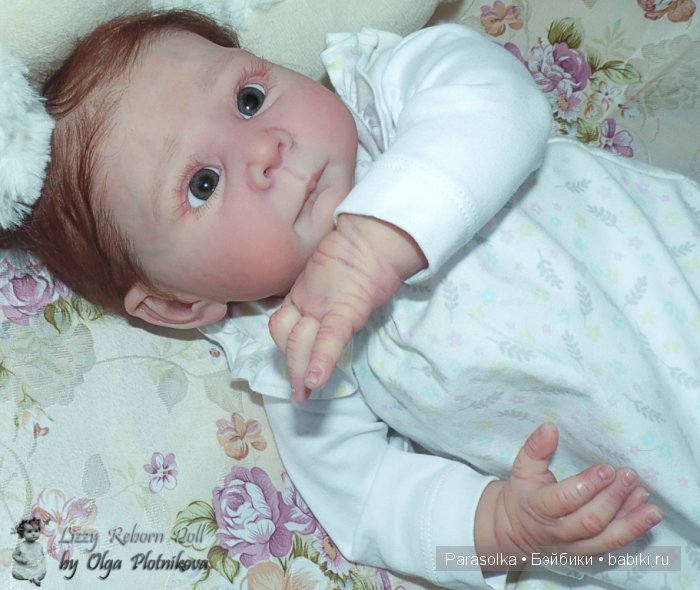 Маленькая бусинка Лиззи. Кукла реборн Ольги Плотниковой (фото 6)