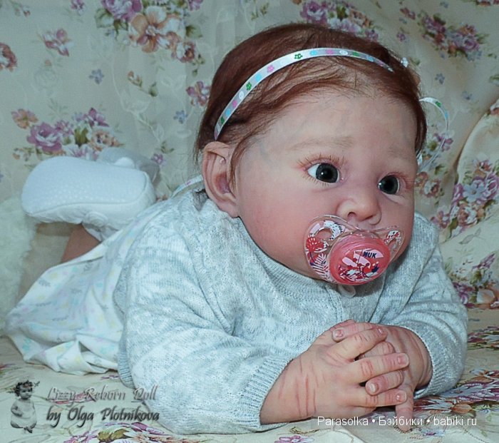Маленькая бусинка Лиззи. Кукла реборн Ольги Плотниковой