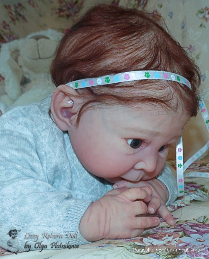 Маленькая бусинка Лиззи. Кукла реборн Ольги Плотниковой