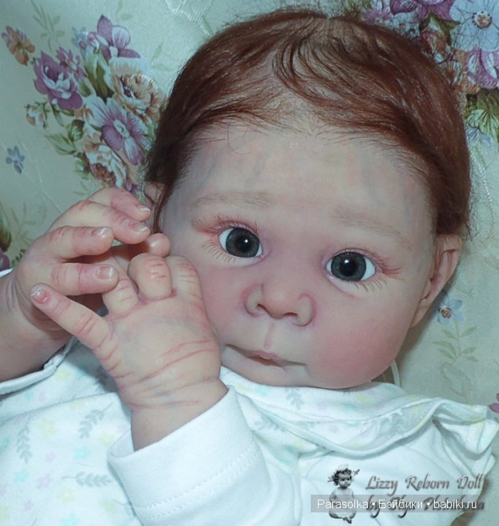 Маленькая бусинка Лиззи. Кукла реборн Ольги Плотниковой