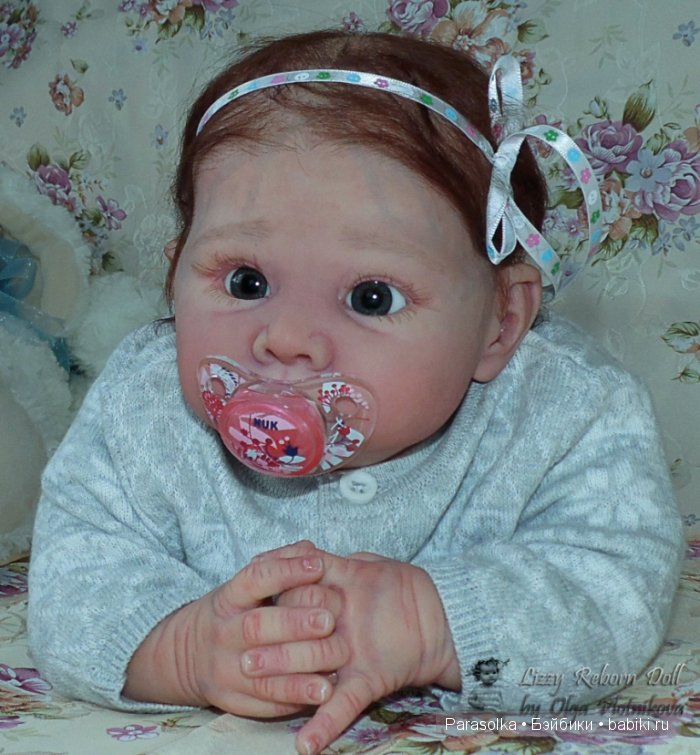 Маленькая бусинка Лиззи. Кукла реборн Ольги Плотниковой