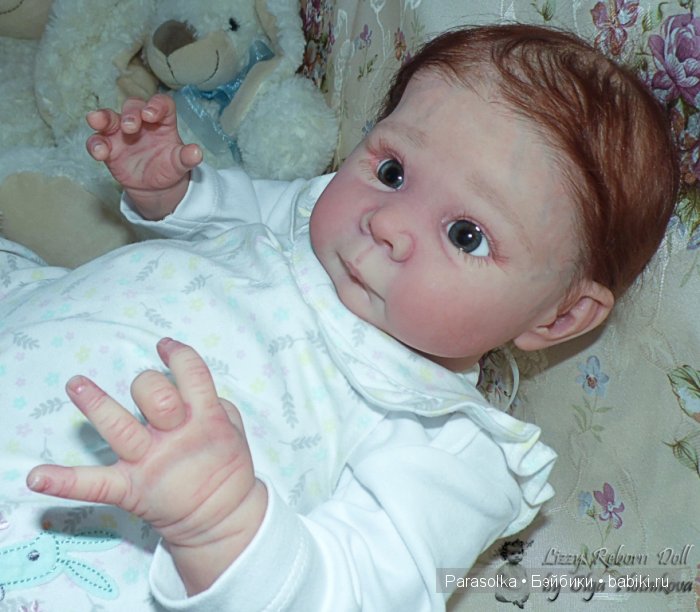Маленькая бусинка Лиззи. Кукла реборн Ольги Плотниковой
