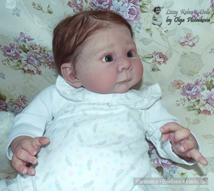 Маленькая бусинка Лиззи. Кукла реборн Ольги Плотниковой