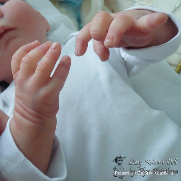 Маленькая бусинка Лиззи. Кукла реборн Ольги Плотниковой