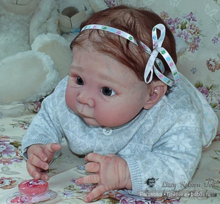 Маленькая бусинка Лиззи. Кукла реборн Ольги Плотниковой