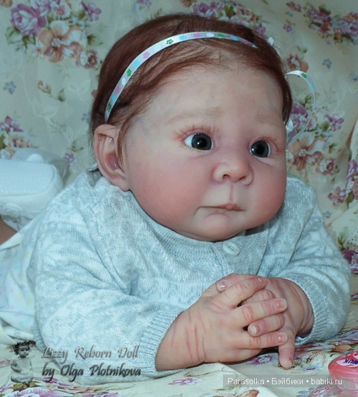 Маленькая бусинка Лиззи. Кукла реборн Ольги Плотниковой