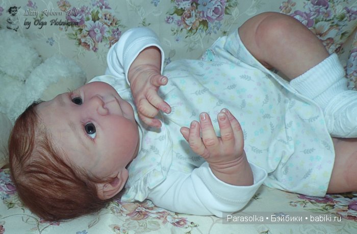 Маленькая бусинка Лиззи. Кукла реборн Ольги Плотниковой