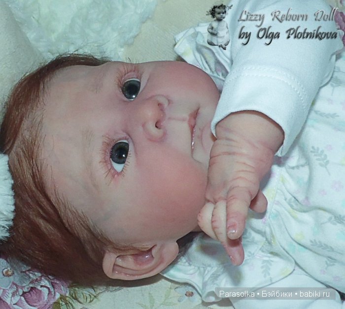 Маленькая бусинка Лиззи. Кукла реборн Ольги Плотниковой (фото 5)