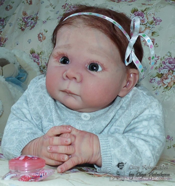 Маленькая бусинка Лиззи. Кукла реборн Ольги Плотниковой