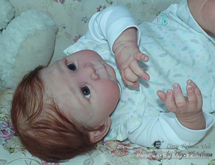 Маленькая бусинка Лиззи. Кукла реборн Ольги Плотниковой