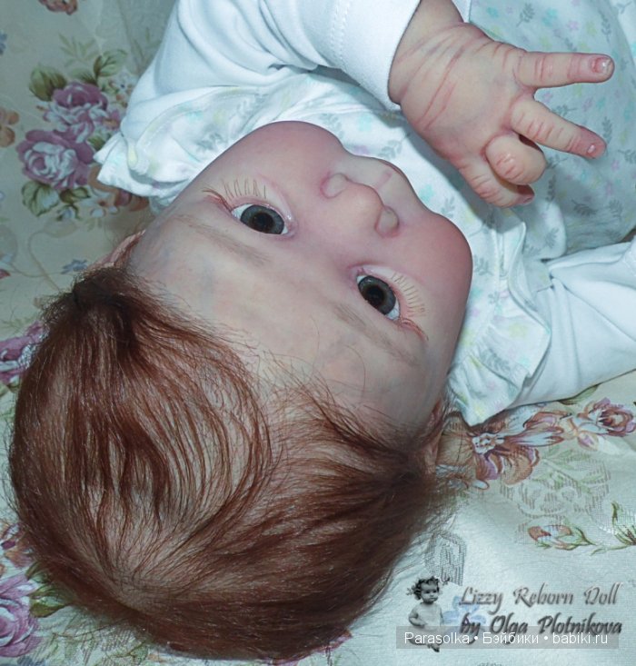 Маленькая бусинка Лиззи. Кукла реборн Ольги Плотниковой