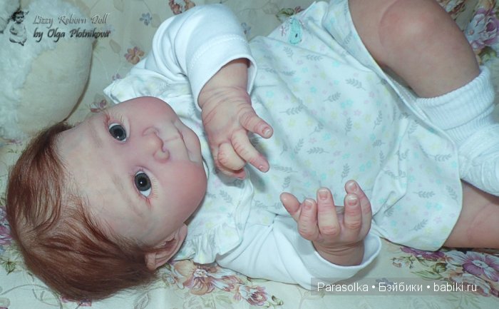 Маленькая бусинка Лиззи. Кукла реборн Ольги Плотниковой