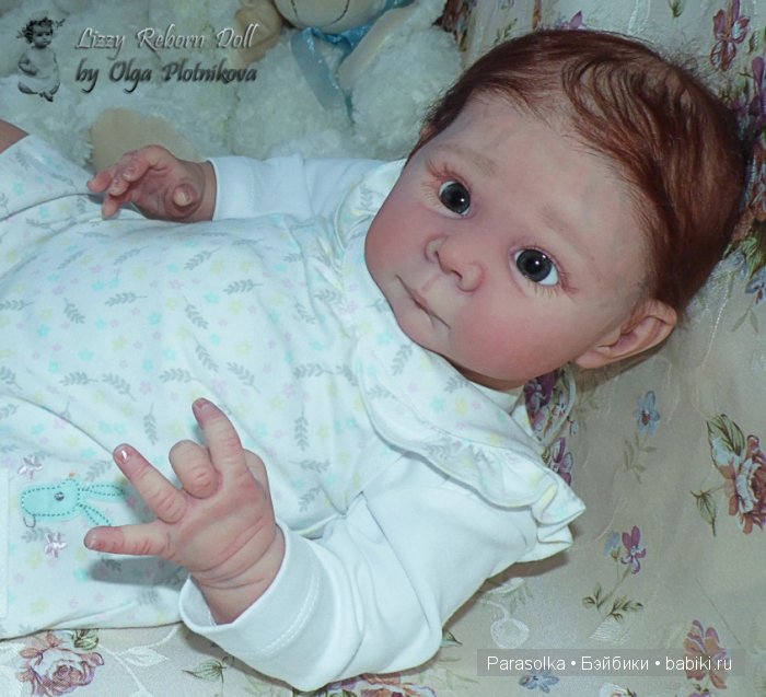 Маленькая бусинка Лиззи. Кукла реборн Ольги Плотниковой