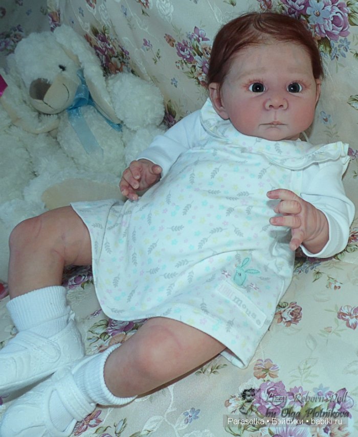 Маленькая бусинка Лиззи. Кукла реборн Ольги Плотниковой