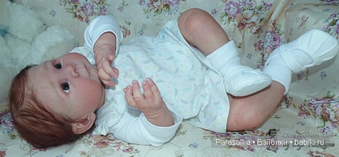 Маленькая бусинка Лиззи. Кукла реборн Ольги Плотниковой