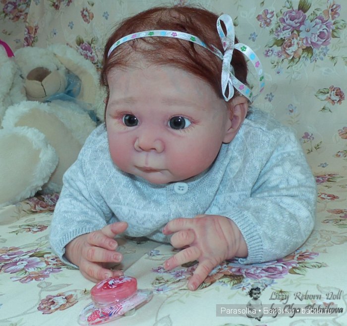 Маленькая бусинка Лиззи. Кукла реборн Ольги Плотниковой