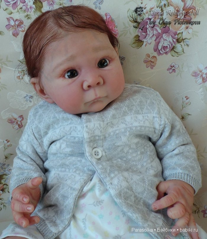Маленькая бусинка Лиззи. Кукла реборн Ольги Плотниковой
