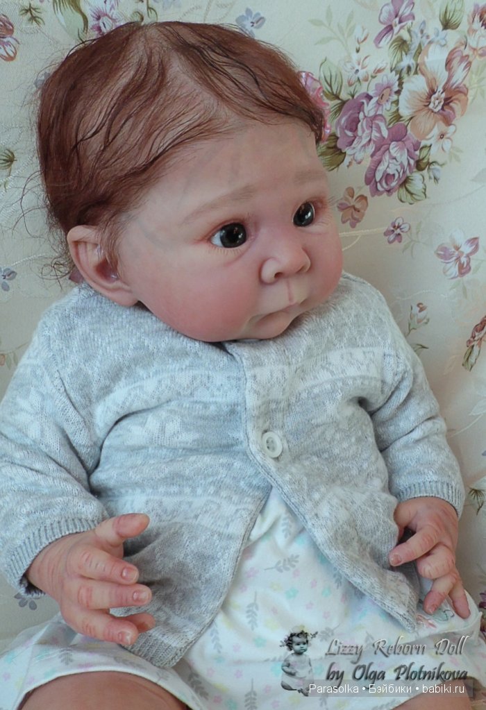 Маленькая бусинка Лиззи. Кукла реборн Ольги Плотниковой