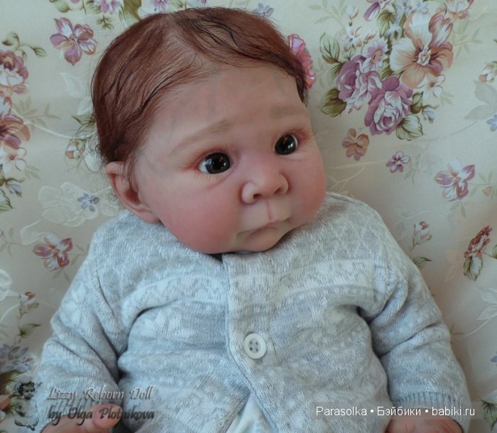 Маленькая бусинка Лиззи. Кукла реборн Ольги Плотниковой