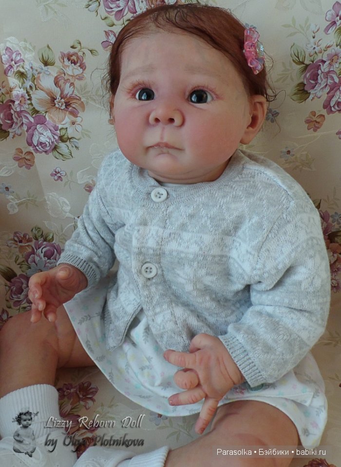 Маленькая бусинка Лиззи. Кукла реборн Ольги Плотниковой