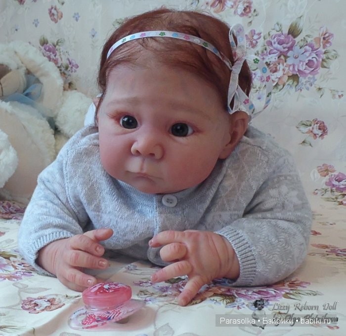 Маленькая бусинка Лиззи. Кукла реборн Ольги Плотниковой