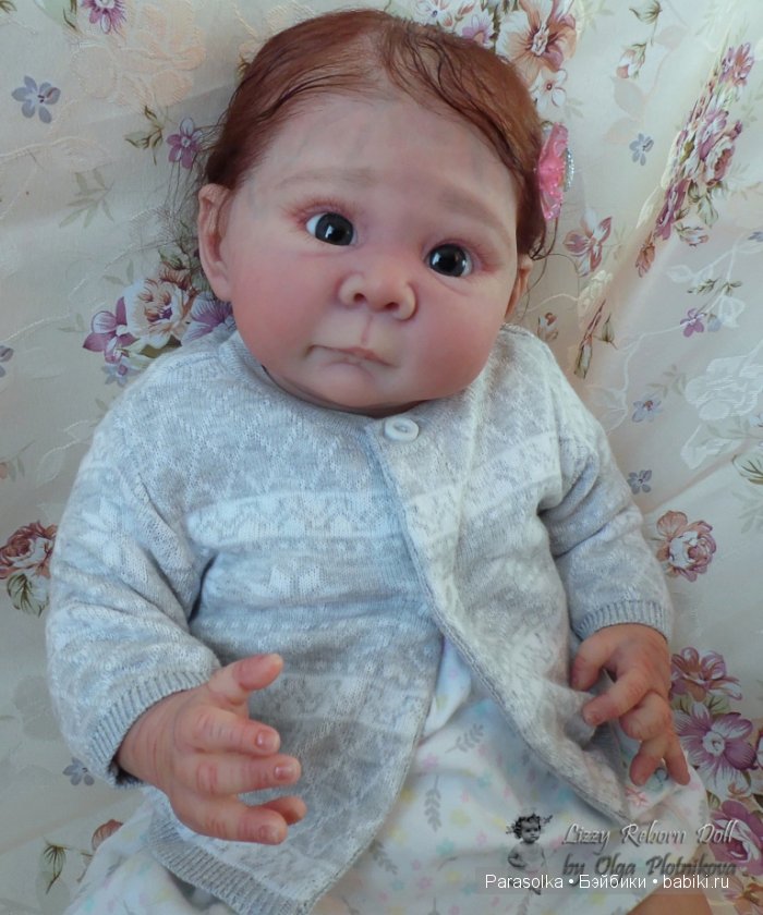 Маленькая бусинка Лиззи. Кукла реборн Ольги Плотниковой