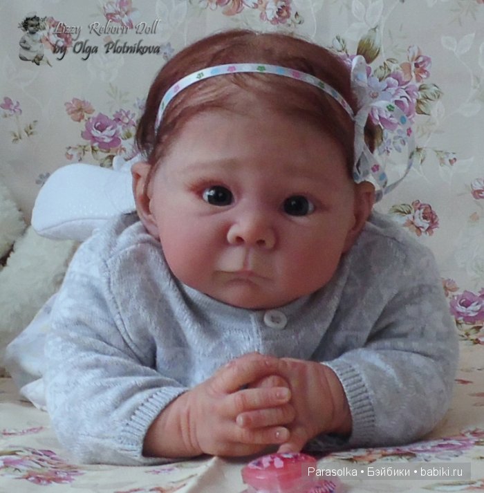 Маленькая бусинка Лиззи. Кукла реборн Ольги Плотниковой